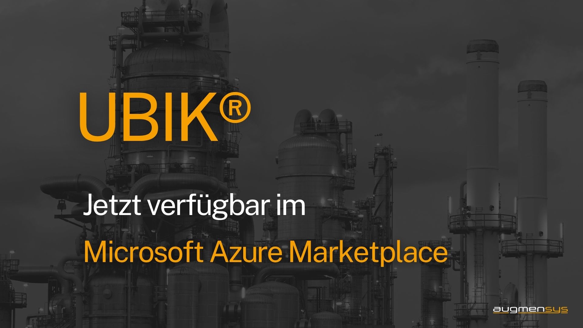 Implementierung von UBIK-Software über den Microsoft Azure Marketplace für Industrieunternehmen